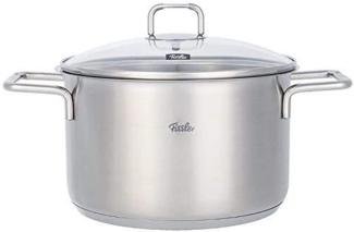 Fissler Hamburg® Kochtopf Induktion mit Glasdeckel Edelstahl 16 cm Ø 2,1 L