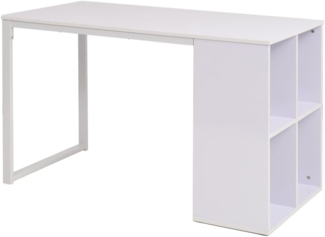 vidaXL Schreibtisch 120×60×75 cm Weiß 245721