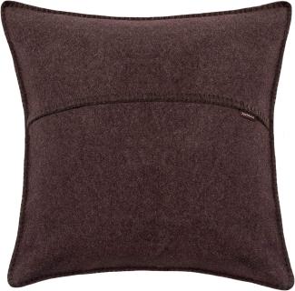 Zoeppritz Soft-Fleece dark brown 50x50 703291-880