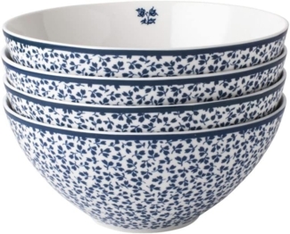 LAURA ASHLEY Geschirr-Set Schalen-Set Floris (4-teilig)