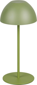 Akku LED Tischleuchte ORTIZ kabellos für Innen & Außen, Grün - 20cm klein