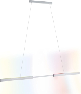 Paulmann 78025 LED Pendelleuchte SmartHome Zigbee Aptare RGBW ausziehbar Alu gebürstet