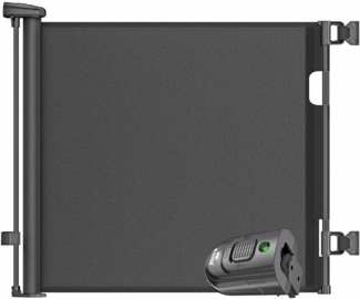 KIDIZ Türschutzgitter Treppenschutzgitter ausziehbar bis 140cm für Kinder, Babys & Haustiere (Schutzgitter für Treppen & Türen inkl. Bodenanker & Montagezubehör), Raumtrennung Absperrgitter kindersicheres Treppengitter