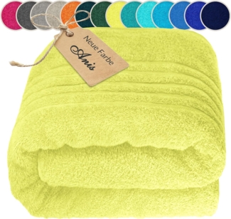 Lashuma Saunatuch XXL Handtuch London, Frottee (1-St), Badetuch Damen & Badehandtuch Herren 100x200 cm - Saunahandtuch 80x220