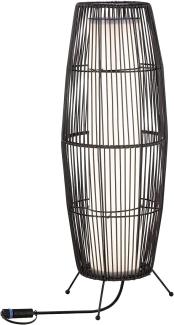 Paulmann No. 94320 Plug&Shine Lichtobjekt Basket IP44 60cm Braun