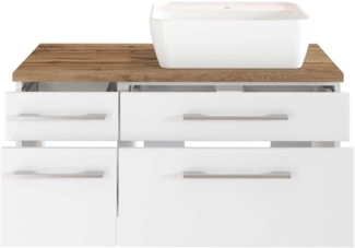 Waschbeckenunterschrank 'Davos' mit Aufsatzbecken