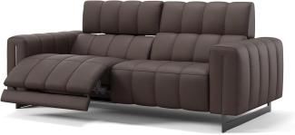 Leder Ecksofa LANTELLA