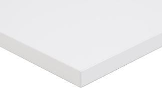 boho office® Tischplatte, Schreibtischplatte 160 x 78 x 2. 7 cm in Weiß, Fenix NTM® Nano-Technologie mit Anti-Fingerprint-Beschichtung, pflegeleicht und wischfest