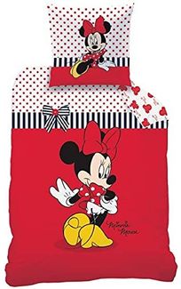 Biber Bettwäsche Minnie Sweetie Flanell 80x80 cm 135x200 cm