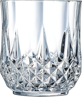 Becher Cristal D’Arques Paris Longchamp Durchsichtig Glas (320 Ml) (Pack 6X)