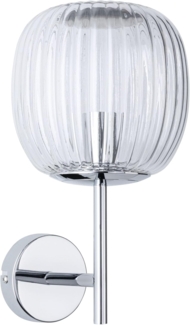 Paulmann 71140 Selection Bathroom Wandleuchte Ruya Klarglas Chrom E14 IP44