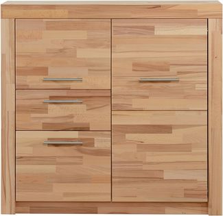 Schrank / Türenteil, in Kernbuche teilmassiv, geölt