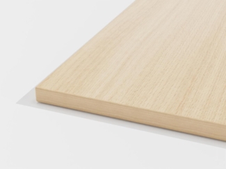 BISLEY Desktop, melaminharzbeschichtete MFC Tischplatte, mit 2 mm ABS Kante, DT251406005, H: 25 x B:1400 x T:600 mm, 018 Kendal Eiche