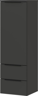 GERMANIA Midischrank Crandon Schrank mit 2 Schubladen, einer Tür und verstellbarem Einlegeboden