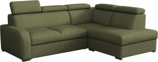 Ecksofa Apollo 2rRLXp mit Einstellbare Kopfstützen (Farbe: Crown 11, Seite: Rechts 2R+R+LXP)