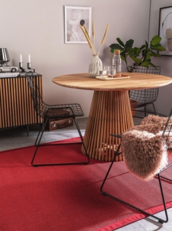 benuta Sisalteppich Sana, rechteckig, Höhe: 5 mm, 100% Sisal Naturfaser, Teppich Wohnzimmer, Esszimmer, Schlafzimmer
