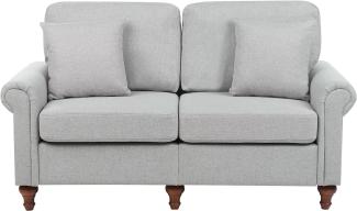 2-Sitzer Sofa hellgrau GINNERUP