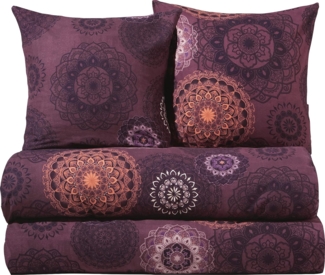 Erwin Müller Bettwäsche Bettwäsche Sparpaket 4-tlg, Biber, Edelflanell Ornamente