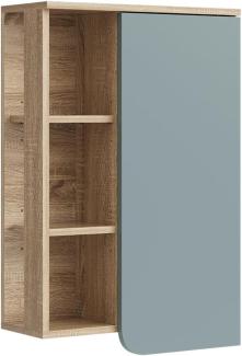 Vicco Hängeschrank Karen Sonoma Blau 50 x 75 cm Tür offene Fächer