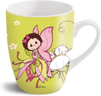 NICI Fancy Mug Tasse Frühlingsgefühle,Porzellan, 310 ml, 41452