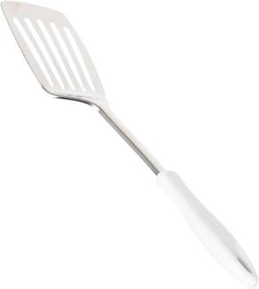 Tescoma Pfannenwender, Edelstahl silber / Kunststoff weiß, 32 cm