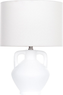 Tischleuchte LABRADA Keramik Weiß