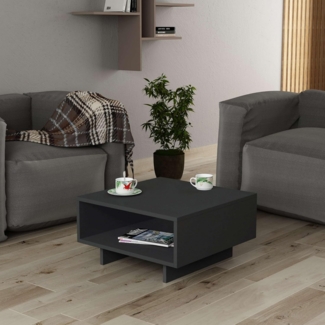 Couchtisch, 'Hola', 32 x 60 x 60, Anthrazit
