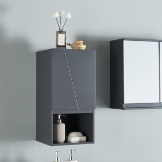 Hängeschrank Overath 30x30x60 cm Grau [en. casa]