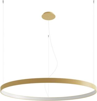 SOLLUX TH. 218 Kronleuchter RIO LED 70W Aluminium gold L:110cm B:110cm H:150cm 3000K