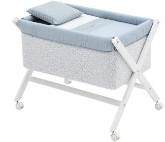 Cambrass 45975 Small Bed X Wood Une Forest Blue/White 55 x 87 x 74 cm, blau