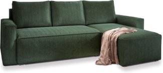 Masseno Ecksofa POTARO mit Schlaffunktion L-Form, Sofa mit Bettkasten