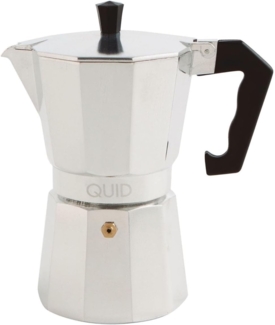 Italienische Kaffeemaschine Quid Cesena Aluminium
