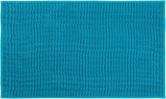 Gözze Badematte Chenille, Höhe 15 mm, rutschhemmend beschichtet, fußbodenheizungsgeeignet, Polyester, rechteckig, Badteppich, Uni Farben, besonders weich durch Microfaser, waschbar