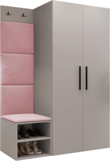 Garderoben-Set Mapreni IV (Farbe: Cashmere, Manila 09)