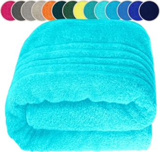 Lashuma Saunatuch XXL Handtuch London, Frottee (1-St), großes Badetuch Damen & Badehandtuch Herren 80x200 - Saunahandtuch