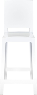 Set mit 2 Barstühlen WELLINGTON Weiß