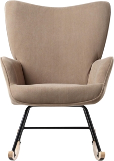 Schaukelsessel ARSET Cord Taupe