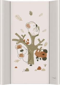 Ceba Baby® Wickelauflage Wickelunterlage - 2 Keil Wickelmulde fürs Babybett 70x50 cm - Wickeltischauflage mit OEKO-TEX® Standard 100 - Made in EU - Wasserdicht und Abwaschbar - Koala