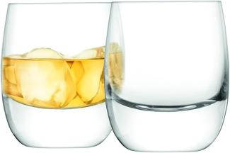 LSA International Bar Whisky Gläser 275 ml klar Set mit 2 Stück.