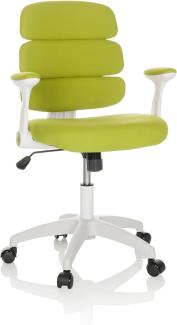 hjh OFFICE Kinderdrehstuhl Kid ERGOLINO W Kinderstuhl mit ergonomischer Rückenlehne, Grün, 736431