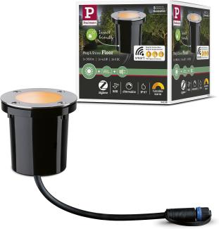 Paulmann 94588 Plug&Shine LED Bodeneinbauleuchte Smart Home Zigbee tunable warm