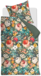 AHWM Bettwäsche History, Größe 135x200/80x80 cm, green