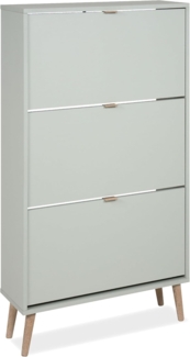Finori Vigo 49A Schuhkipper, Pastel grün | Maße: B x H x T ca. 70 x 125 x 24 cm