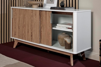 Jahnke Sideboard Wave SBS 145 Montana Eiche/Weiss