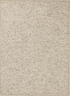 Woll-Optik Teppich Wolly Beige Braun - 80x150x0,1cm