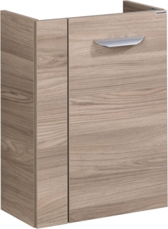 Fackelmann SBC LUXOR Waschbeckenunterschrank 45 cm, Braun hell, rechts