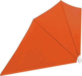 vidaXL Faltbarer Balkonfächer Terracotta-Rot 160×240 cm 41580