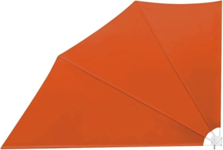 vidaXL Faltbarer Balkonfächer Terracotta-Rot 160×240 cm 41580