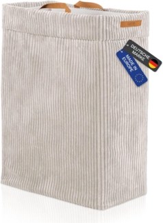 Lycce Wäschekorb Lycce Wäschekorb Cord – faltbar, waschbar & perfekt für Nischen