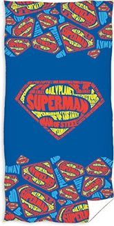 Superman Badehåndklæde - 100 procent bomuld